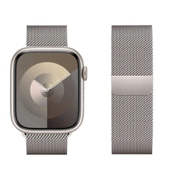 Sleek Milanese Loop Metal Bracelet - 38 40 41 S11 - 42mm (Vintage gold)
