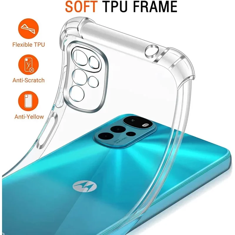 Durable 1.5MM Thick Air-Bag Clear Shockproof Phone Case