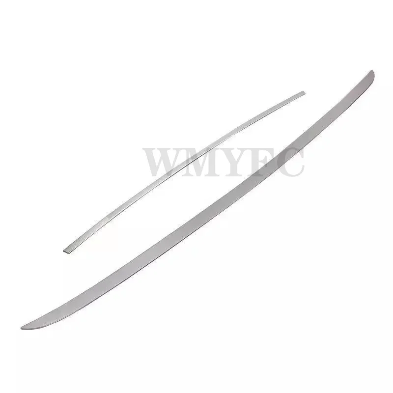 스테인레스 스틸 자동차 후면 트렁크 뚜껑 커버 트림, 테일 게이트 몰딩 스트립, 외부 액세서리, 테슬라 모델 3 2018 2019 - 2023