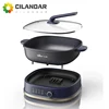 Household detachable hot pot large capacity multi-function split frying and frying electric hotpot electric cooker 1