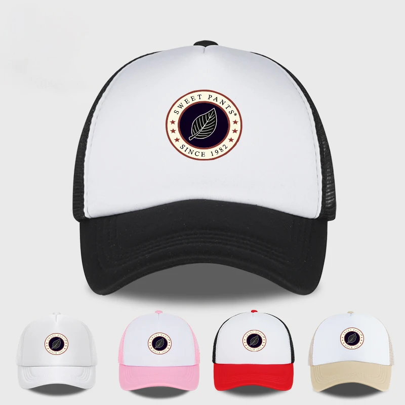 MLFO Sweet Pants Since 1982 리프 로고 스폰지 메쉬 캡 봄/여름..