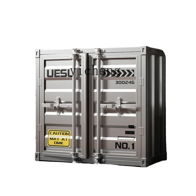 

ZK Container Storage Kitchen Dining Side Storage Cabinet Bar Restaurant Cabinet Industrial Style Tea and Wine Cabinet