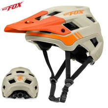BATFOX-casco ultraligero para bicicleta de montaña, protector de cabeza en molde, CE CPSC