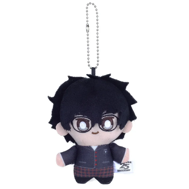10cm Persona Yuki Makoto Joker Narukami Yu Anime Plush Toys Cute Cartoon Plushie Figure Keychain Bag Pendant Fan Christmas Gifts 3