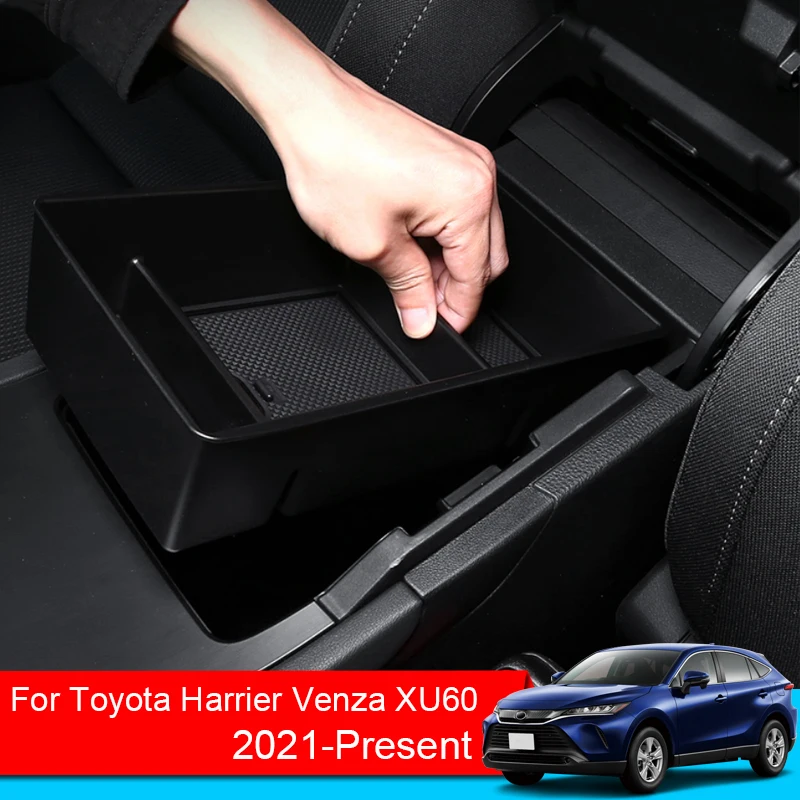 CarCentralArmrestStorageBoxForToyotaHarrierVenzaXU602021
