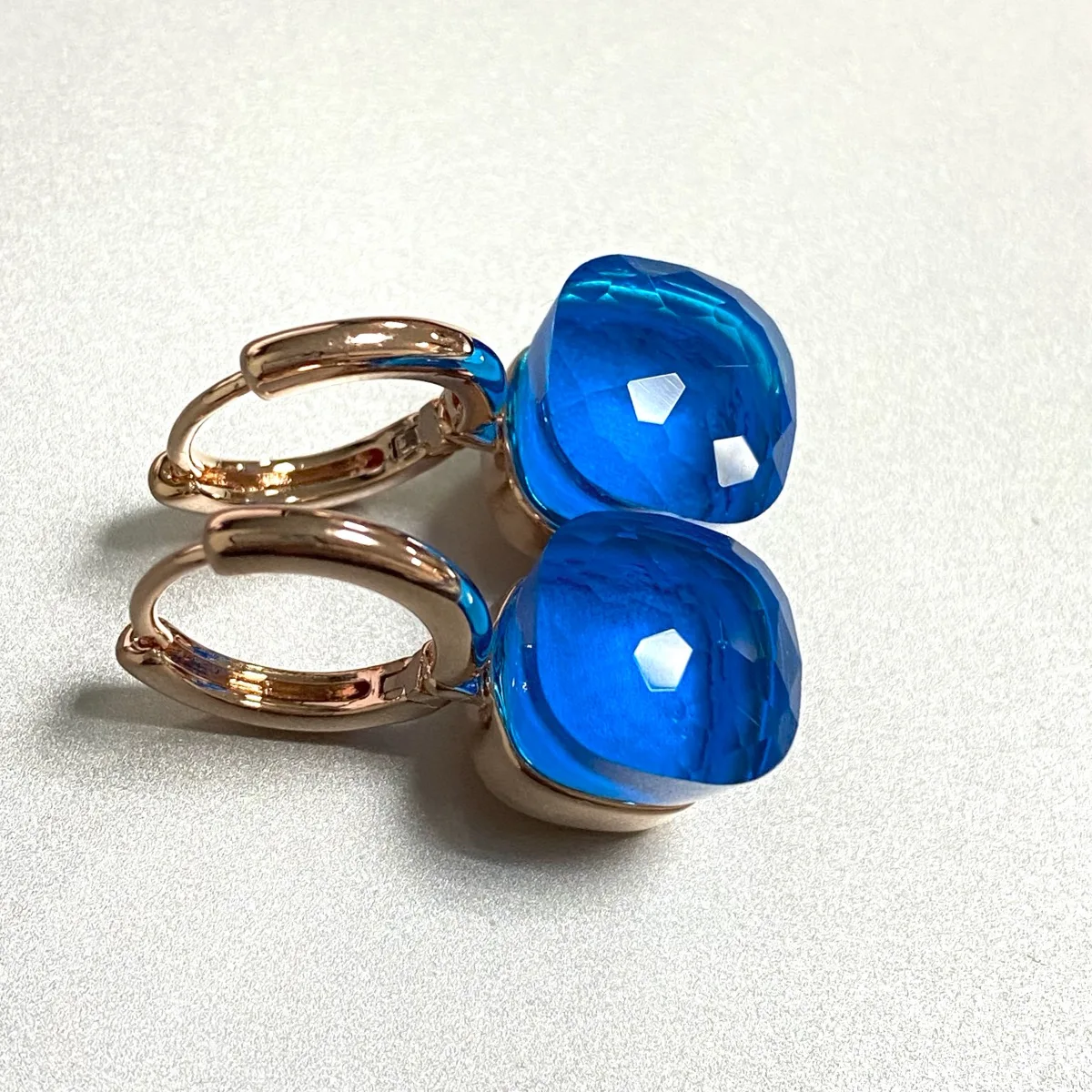 Sffaa04aa72d644c98987b0c3d0fbf76eM Classic Earrings For Women Amethyst Crystal Earrings Copper With Gold Plated Square Candy Colors Earrings Fashion Jewelry Mallzona