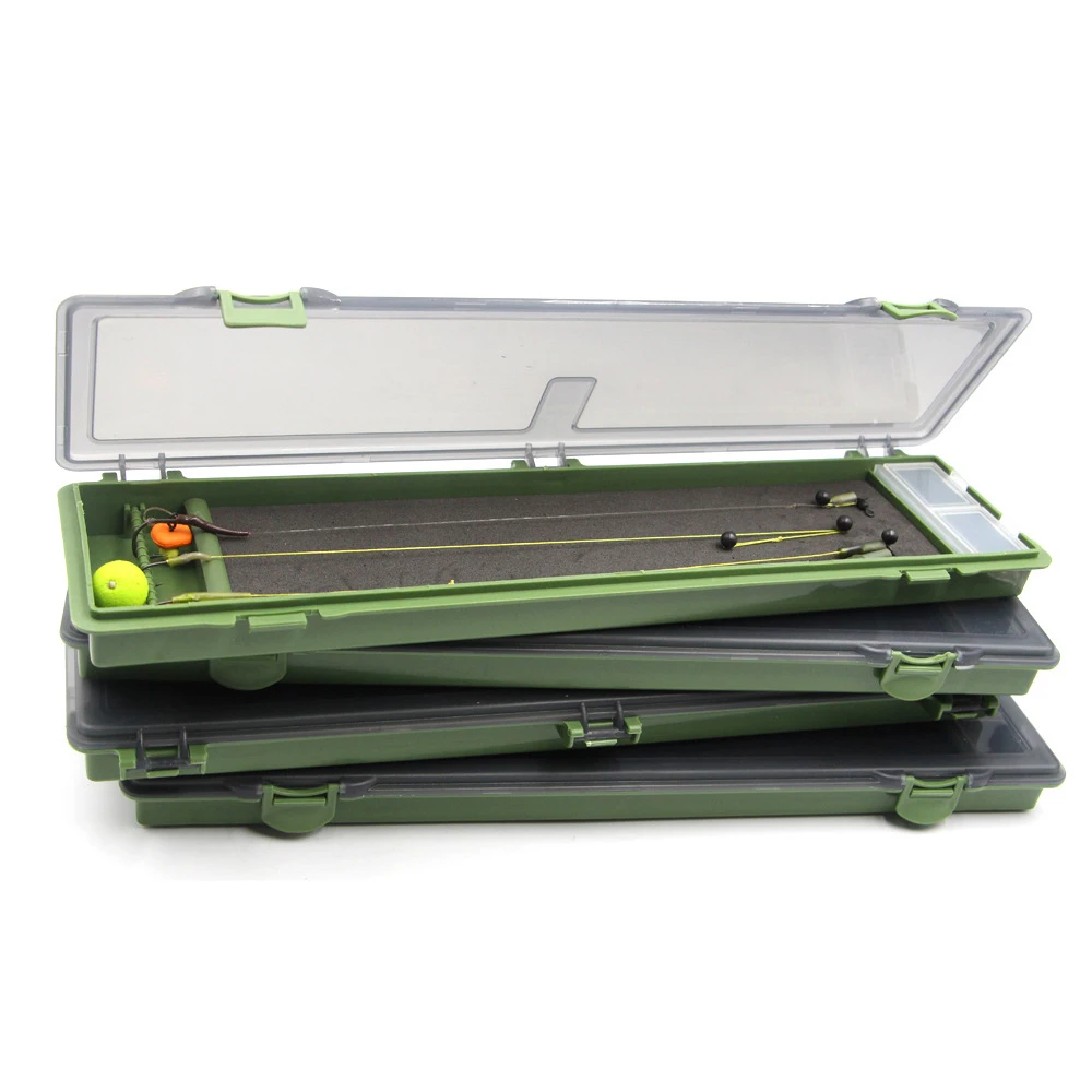 Fishing Tackle Box Carp Fishing Terminal Hair Rig Hooklink Storage Box Accessories Organizer