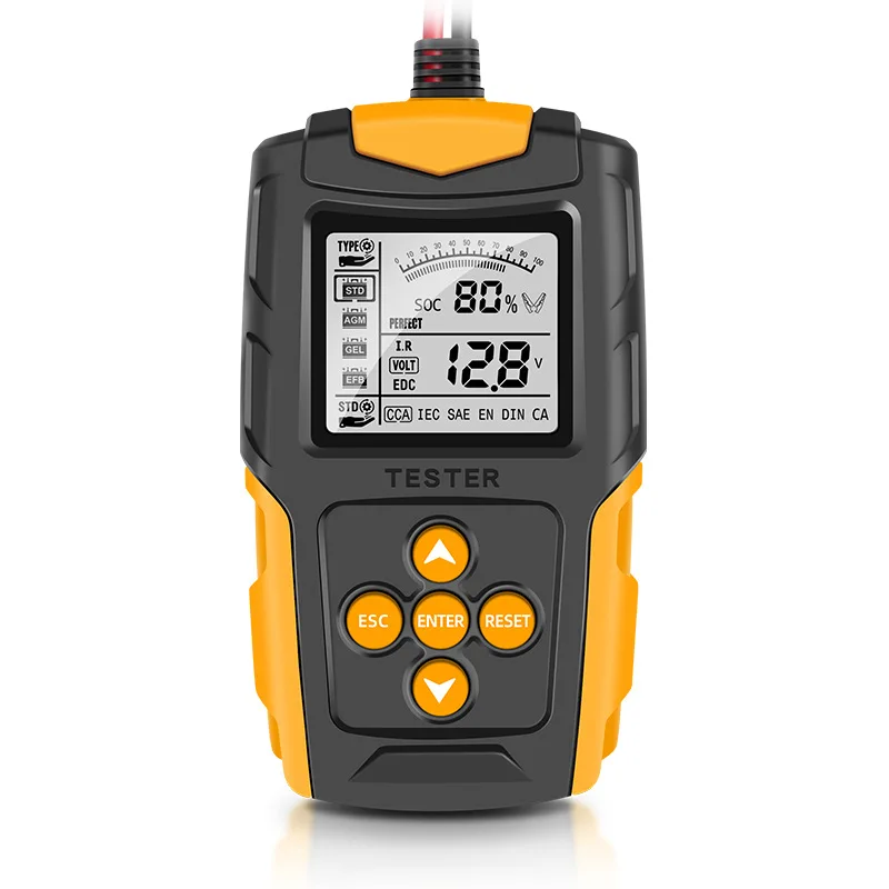 EFAST TK100 Automobile Battery Tester 12V24V Battery Capacity Charge