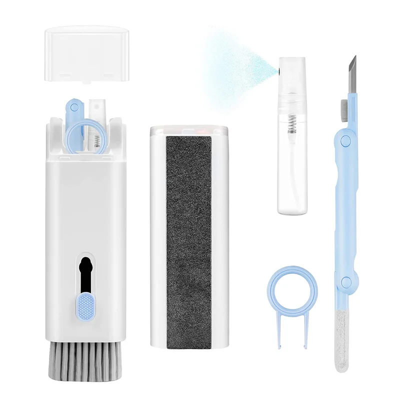 7in1 Computer Keyboard Cleaning Brush Kit Earphone Cleaning Pen Tool