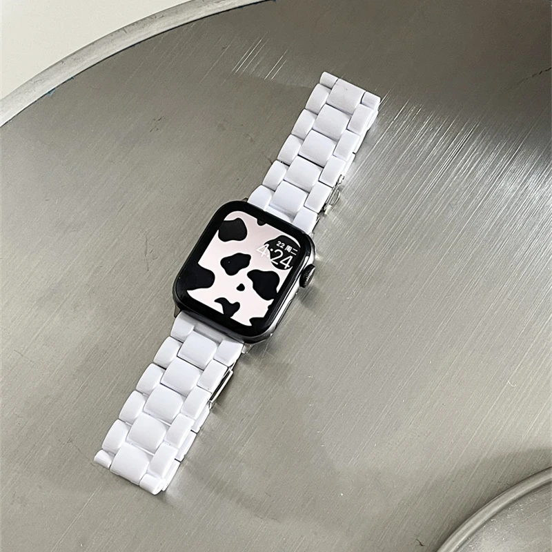 Colorful Transparent Watch Strap - Vibrant Bracelet Accessory