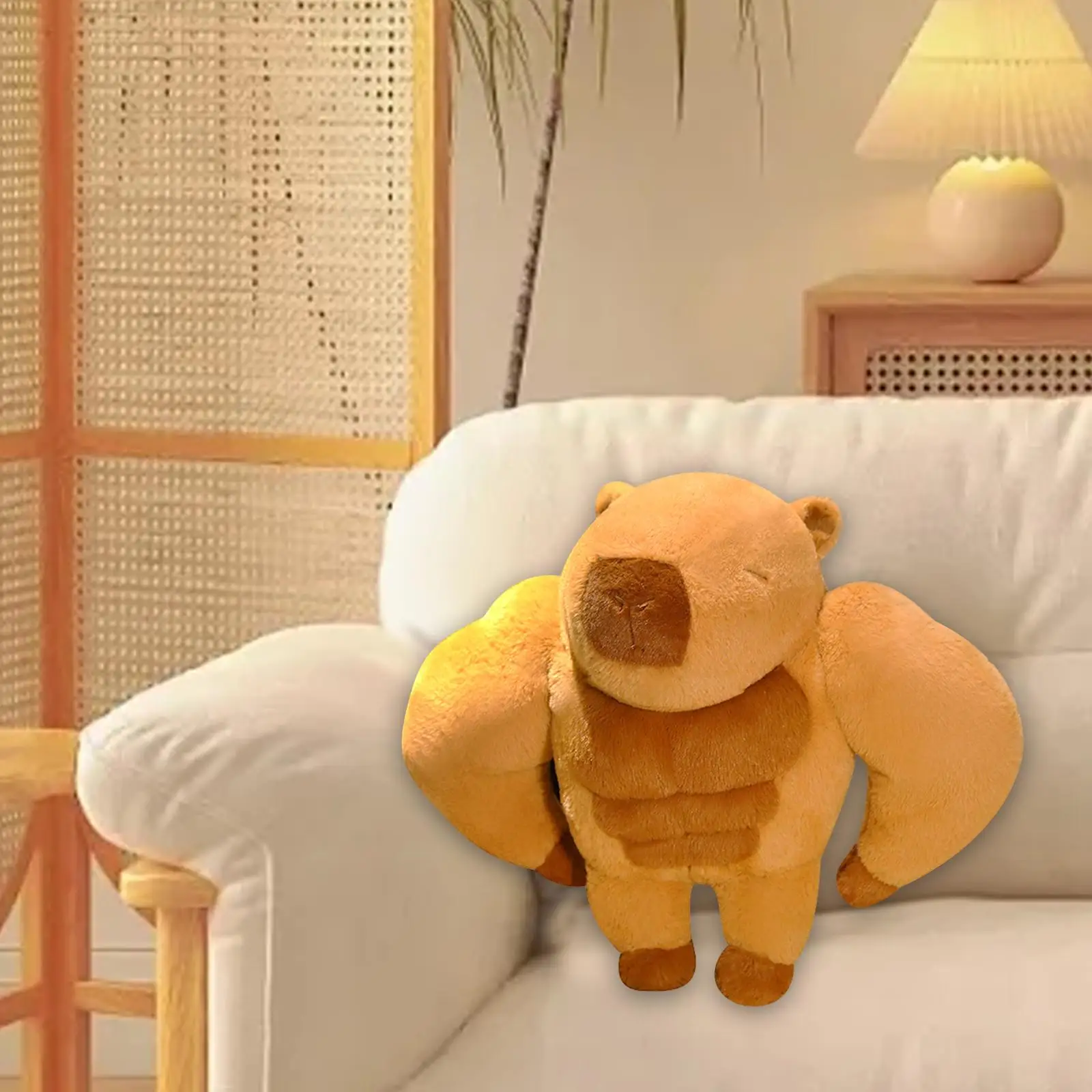 

Capybara Plush Toy Living Room Capybara Doll for Children Teens Holiday Gift