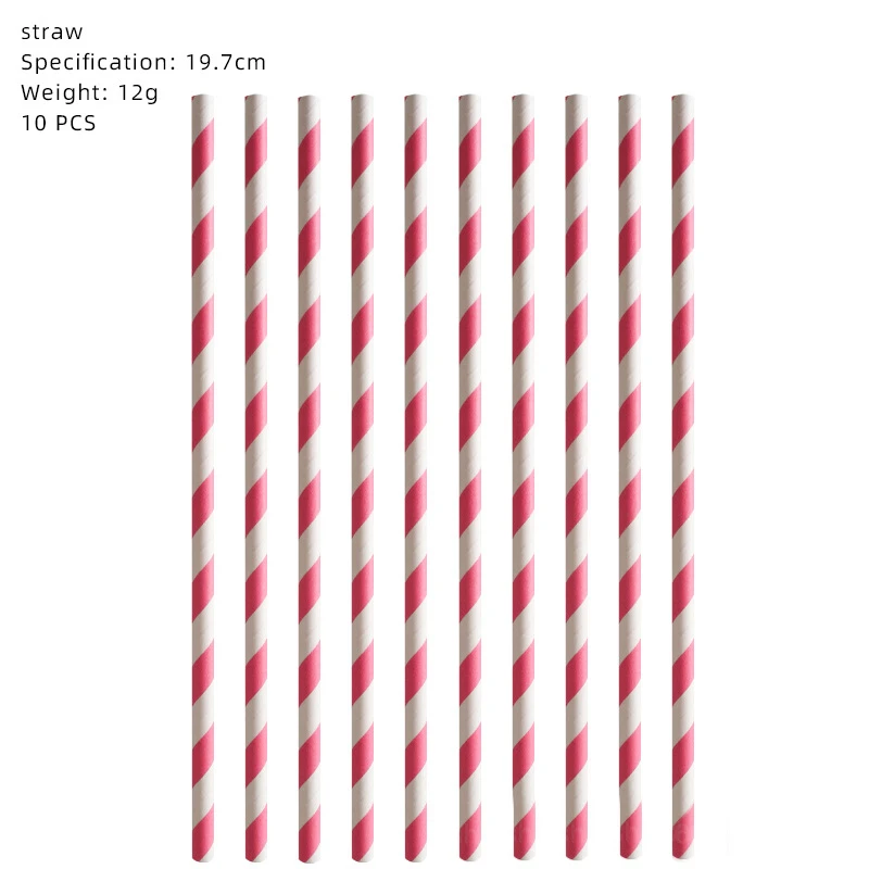 straws 10pcs