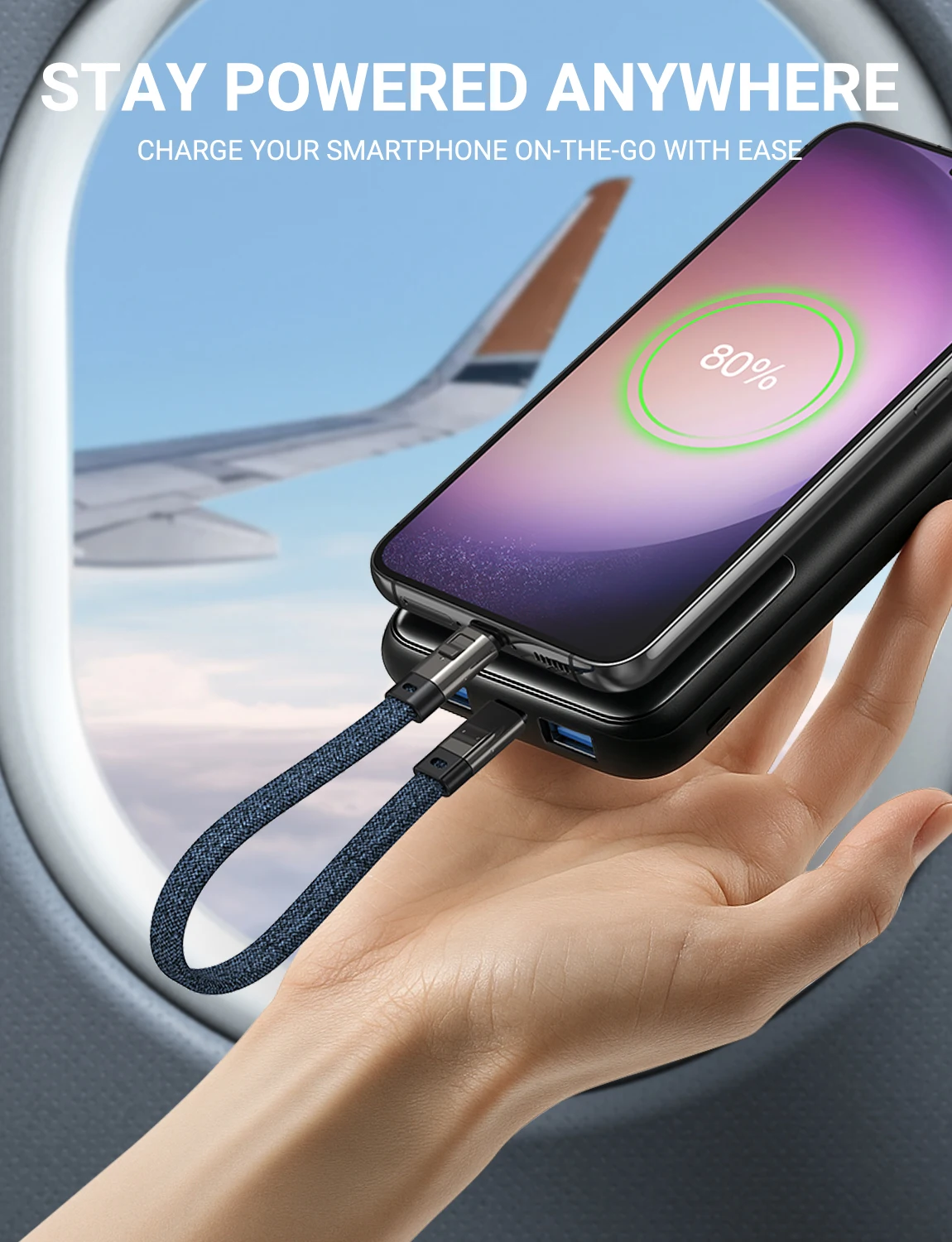 Aufu Pd240w Usb C To Usb C Super Fast Charge Data Cable Zinc Alloy Head Lanyard 2 In 1 Phone Lanyard Charge Cable For Iphone Sum, Alina Gadgets