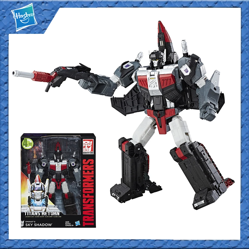 

Original Hasbro Transformers Titan Return Leader SKY Shadow Anime Figure Action Figures Model Toy
