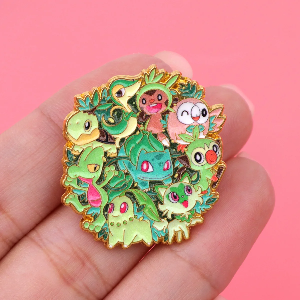 Niedliche Anime-Genie-Emaille-Pins, Cartoon-Spielfiguren-Broschen, Anstecknadeln für Rucksäcke, Kleidung, Accessoires, Modeschmuck, Geschenke – Detail 4