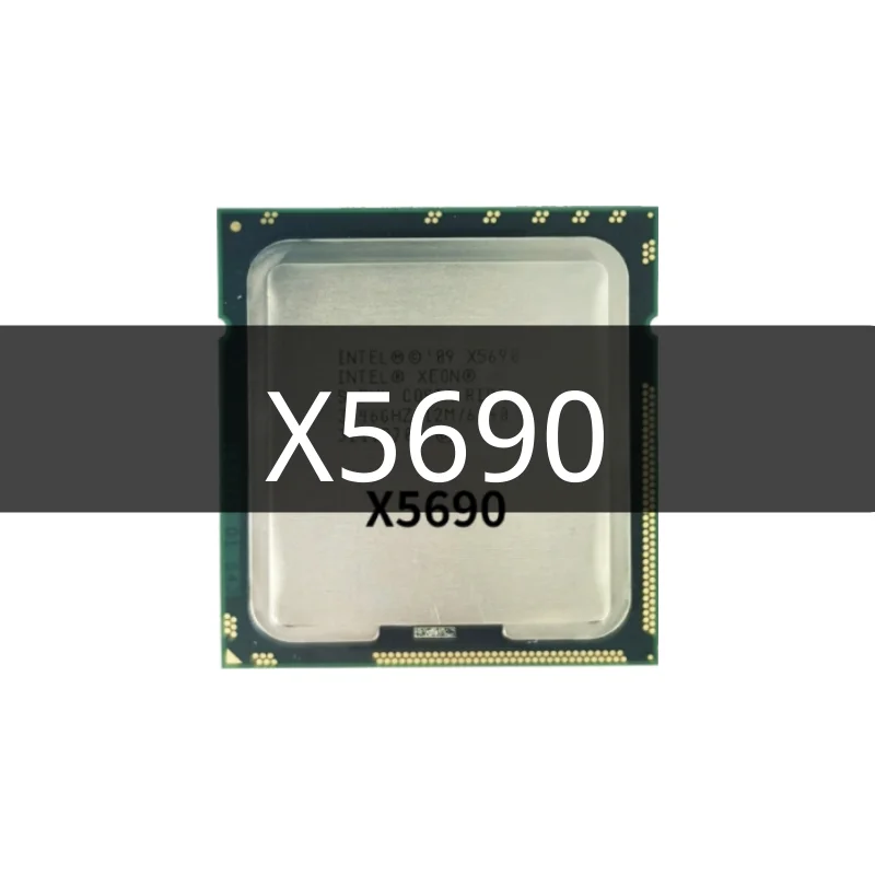 cpu core Xeon X5690 3.4 GHz Six-Core Twelve-Thread CPU Processor 12M 130W LGA 1366 cpu computer