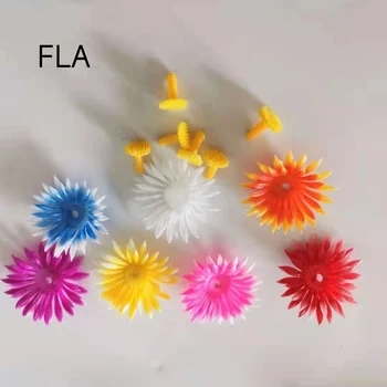 DIY 해바라기 및 국화 장식, 말린 꽃 부케, 웨딩 크리스마스 홈 데코, 약 1.5-3.5cm, 1kg