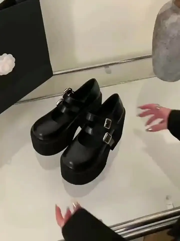 Manoletinas Mujer Zapatos Mary Jane Demonia Kera-08 Para Mujer