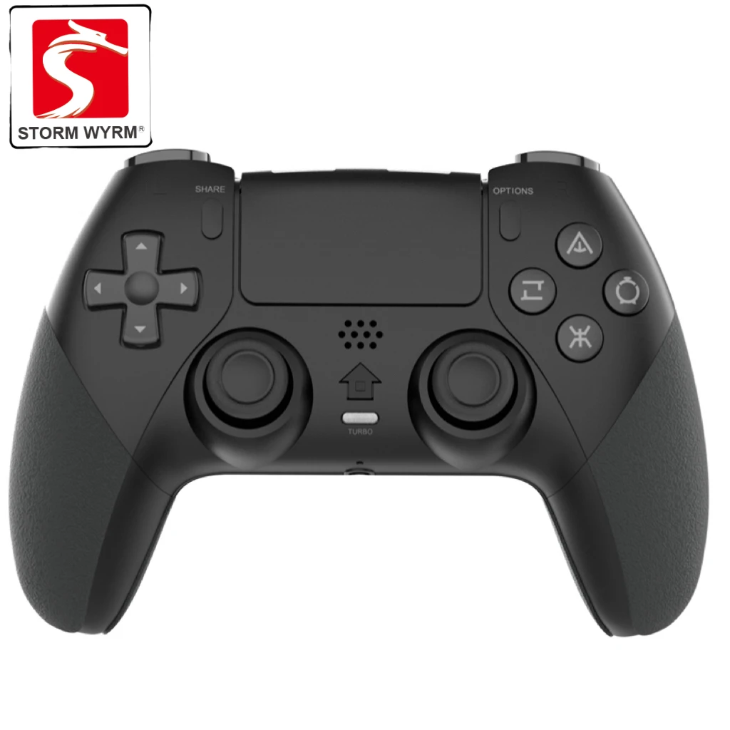 Bezprzewodowy kontroler Gamepad STORM WYRM do PS4 z zmotoryzowanym wibracjami i czujnikiem ciała 6-osiową funkcją ciągłego uśpienia T29