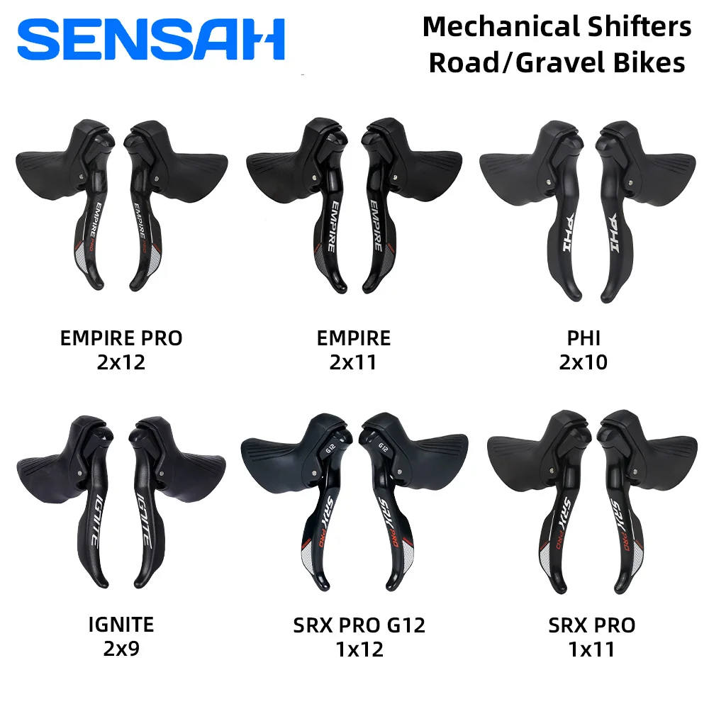 

SENSAH Road BIke Shifters 9 10 11 12 Speed 9v 11v 12v EMPIRE PRO IGNITE PHI SRX pro Shift Lever for Gravel Bicycle NEW