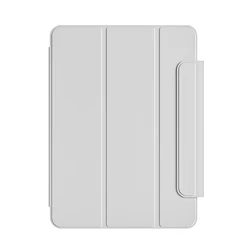Premium Magnetic Foldable Stand Tablet Case, Fits Various Sizes and Models for Air11 2024 2025 2026 (Haze Grey)