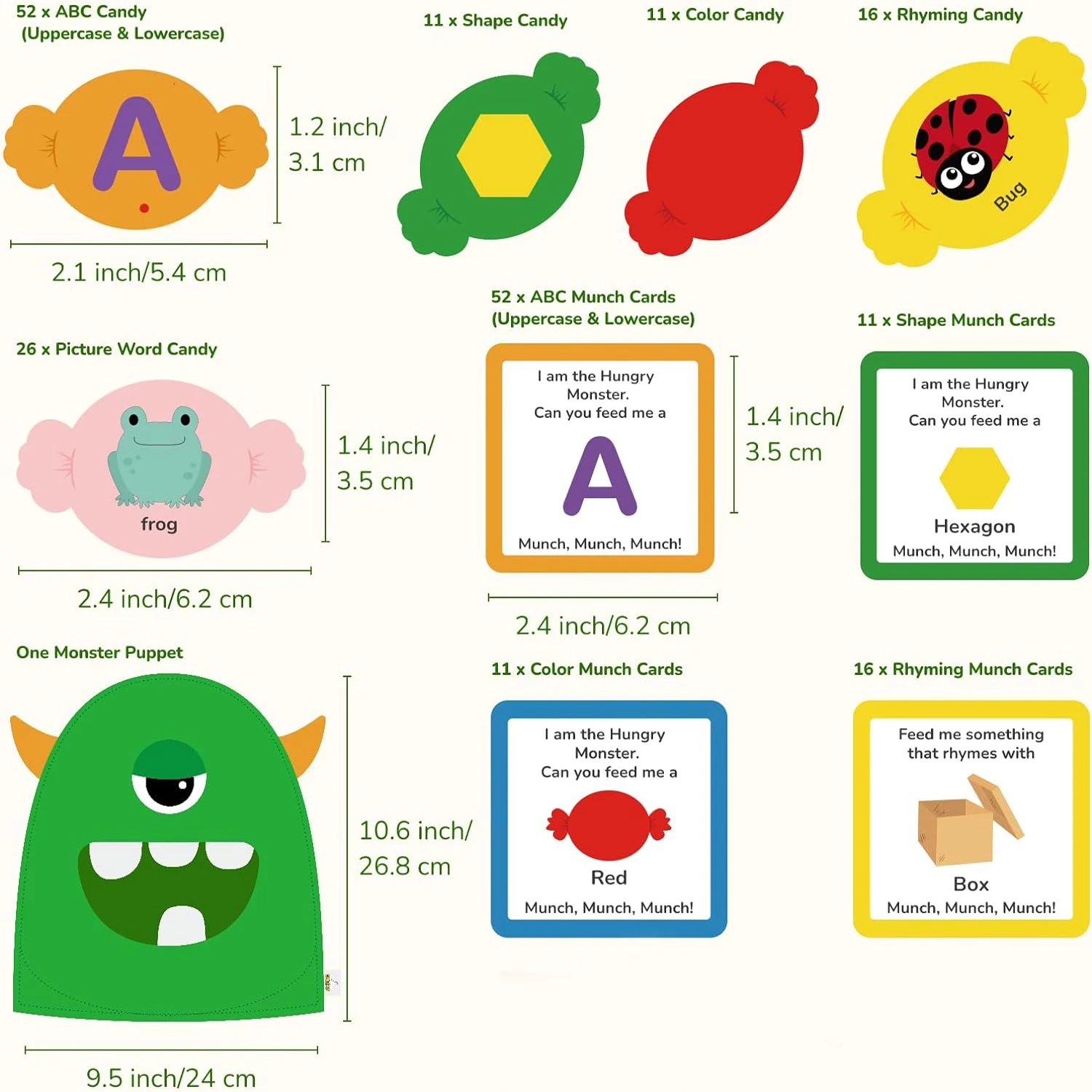 Montessori Letter Recognition Matching Game Social Emotional Learning Toy  to Express Emotions for Kids Age 3+ 6