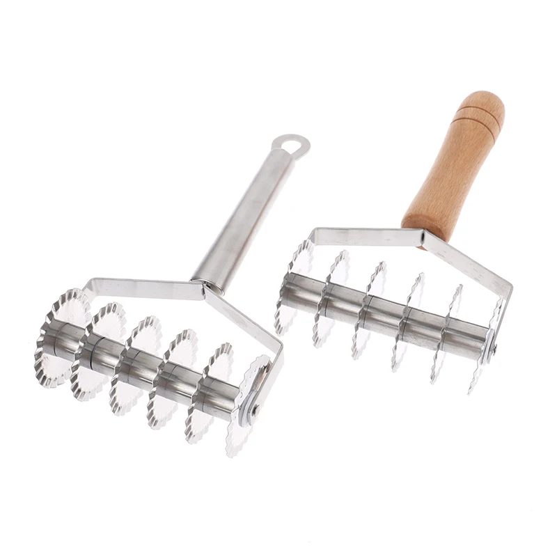 Pressing Machine Non-slip Handle Kitchen Gadgets Spaetzle Makers Noodles Cut Knife Manual noodle Section Shallot Cutter 1pcs
