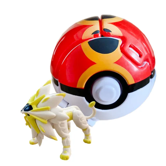 Pokemon Elf Ball Pokeball Anime Figure Cartoons Pikachu Charizard Piplup Kyogre Pocket Monster Pet Anime Action Model Toy Gifts - 22