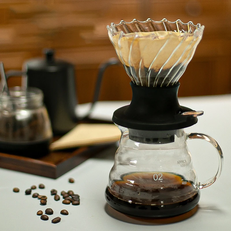 Glass Coffee Dripper Filter Cup Home Immersion Brewer