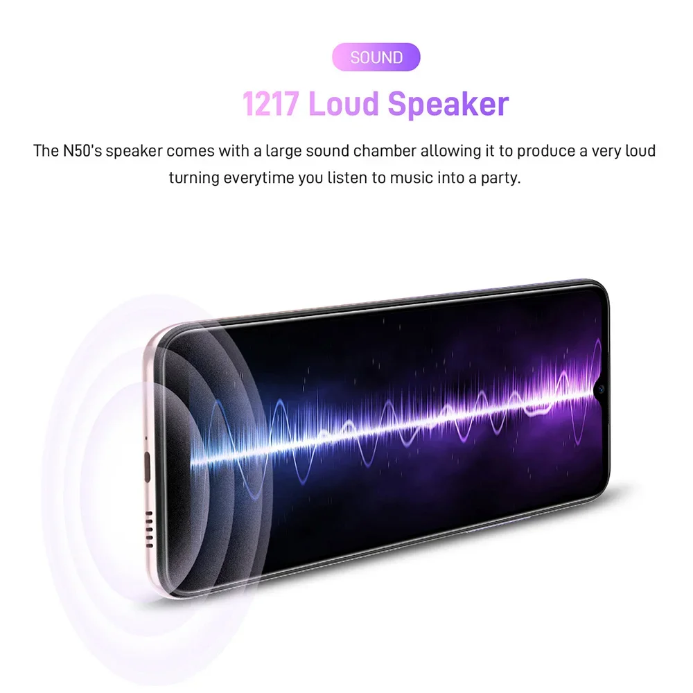 DOOGEE-Smartphone N50S Android 128, 9 Go de RAM, 6.52 Go de ROM, รฉcran 4200 \