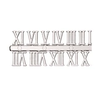 Precise 3CM Clock Numerals High Accuracy Arabic Number Roman Numerals Digital Clock Repair Tool Easy Installation 2