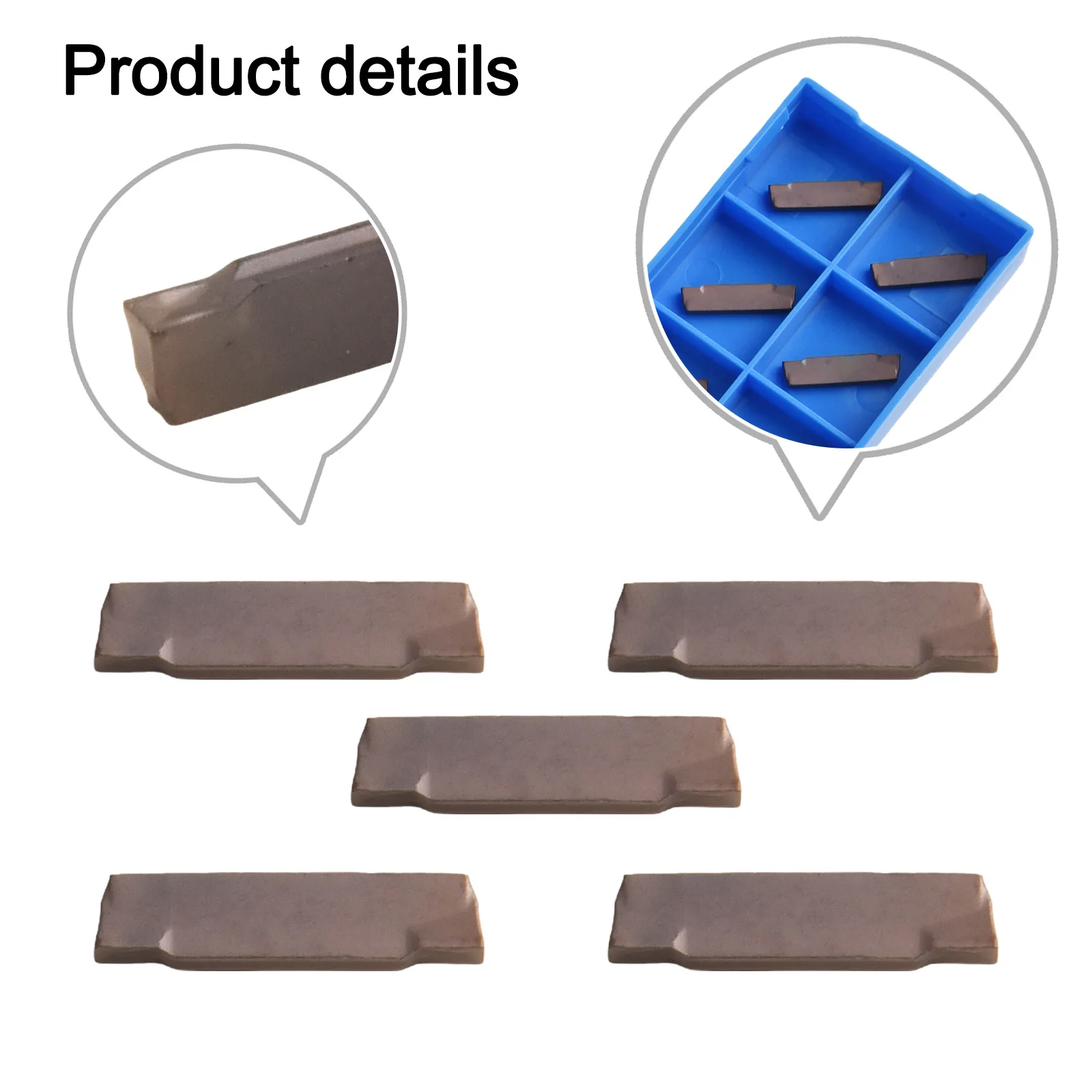 20PCS MGMN200G PC9030 카바이드 인서트 강철 구리 알루미늄 목재 플라스틱용 CNC 선반 절삭 공구