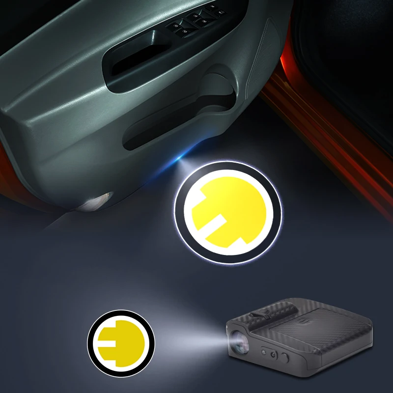 Luzes LED Porta Carro Subaru - Projetor Logo Wilderness