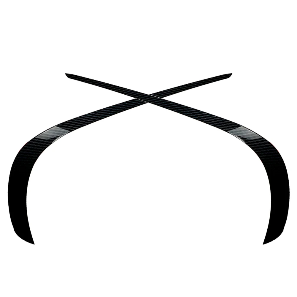 메르세데스-벤츠 E-클래스 W212 페이스리프트 2013 2014 2015 2016용 ABS 프론트 범퍼 립 스플리터 스포일러 장식 트림 2개