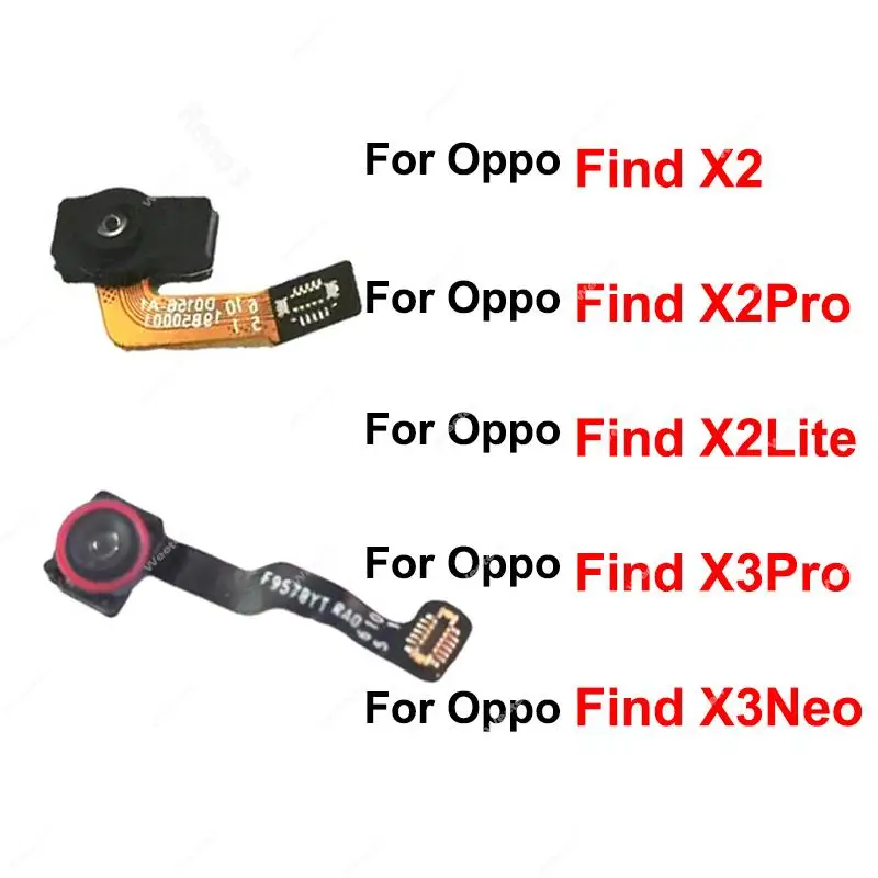 

Под сканером отпечатков пальцев для Oppo Find X2 Pro X2 Lite X3 Neo X3 Pro Home Button, сенсорный экран, сенсор отпечатков пальцев, гибкий кабель