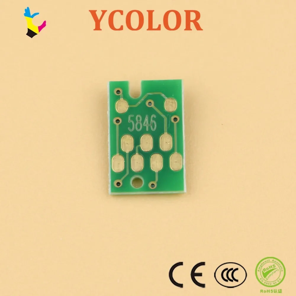 T5846 Chip One Time Use Disposable Printer Chips for Epson PM200 PM240 PM260 PM280 PM290 PM225 PM300 Printing Ic Chips CMKY Part