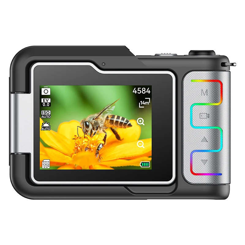 M1024 4K FHD Digital Camera Portable Outdoor Sports Cam Camcorder Video Audio Recorder IR Night Vision Wide Angel Lens125 Degree