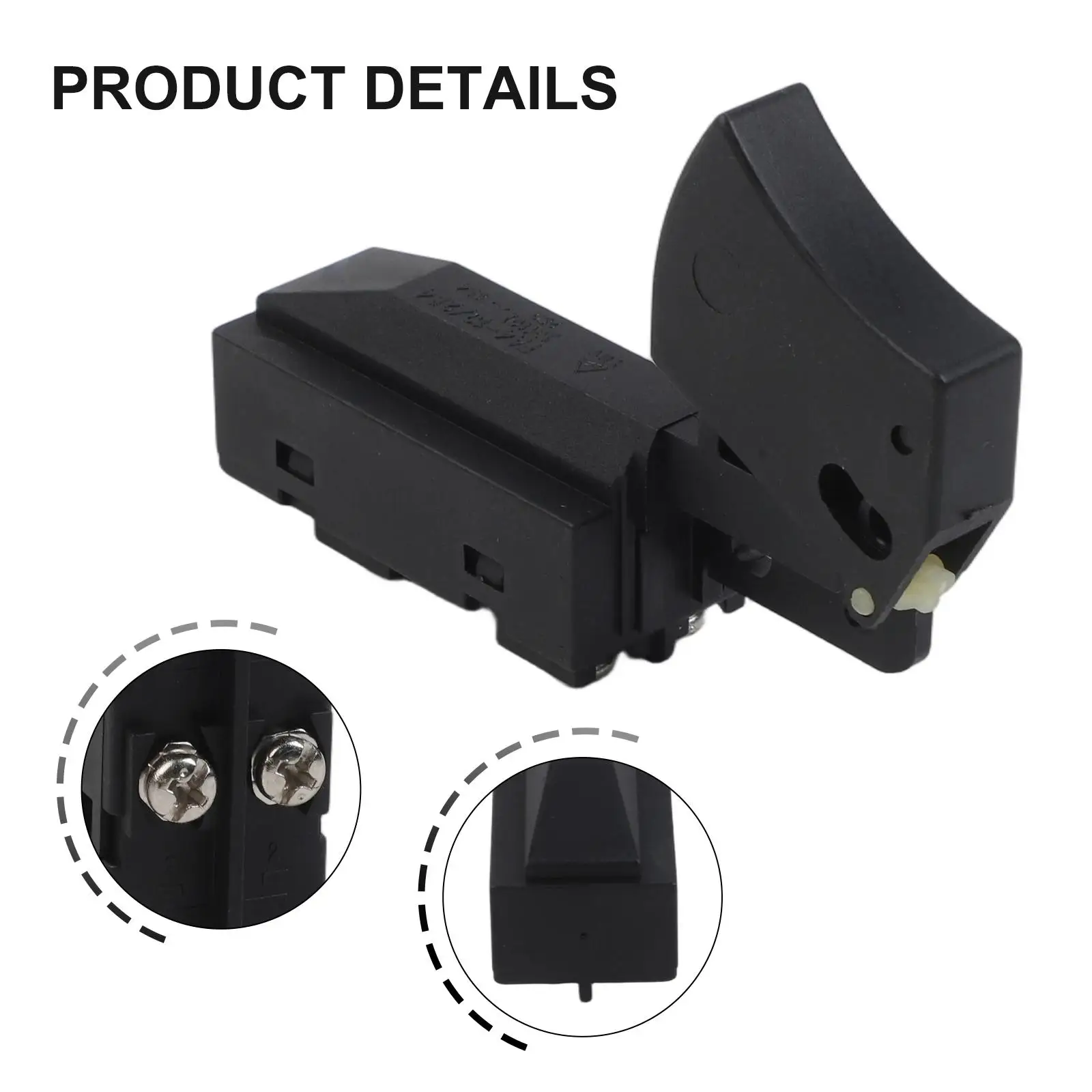 1pc Trigger Switch 23-66-2635 Circular Saw Trigger Switch Quick Replacement For Multiple Models Power Tool Accessories