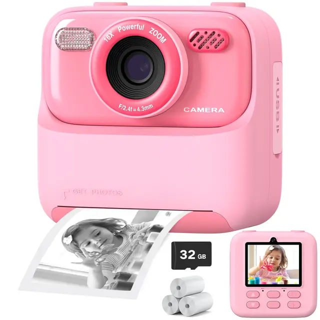 Kid's 1080P HD Instant Camera 1