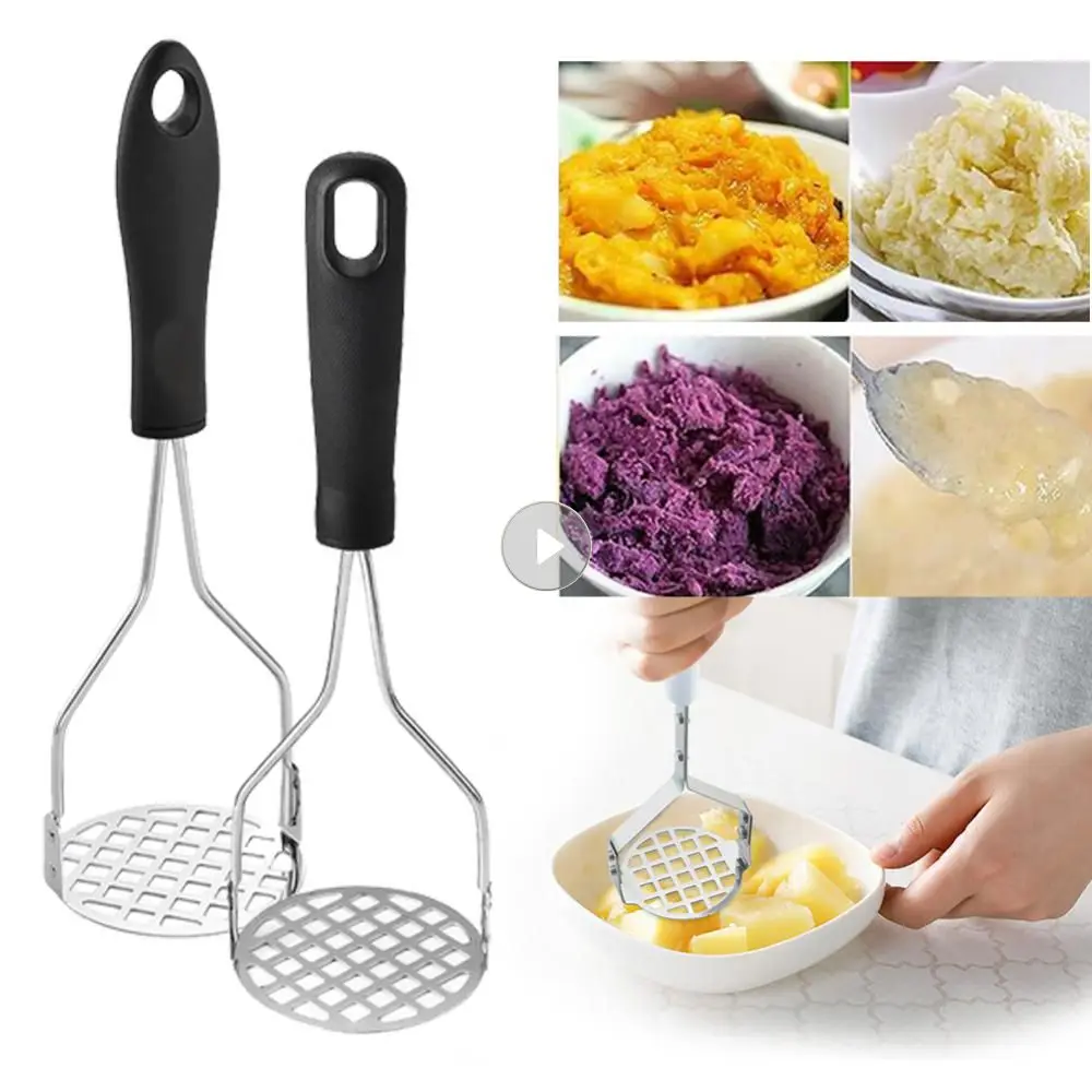Household Mashed Potato Masher Food Grade Nylon And Stainless Steel Potato  Mashers Kitchen Gadgets and Accessories Cool Gadgets - AliExpress
