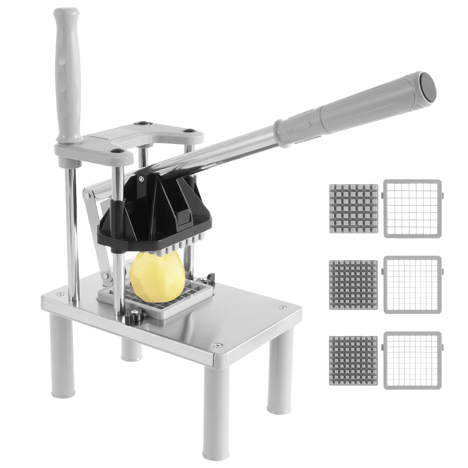 Stainless Steel French Fry Cutter Vegetable Fruit Chopper