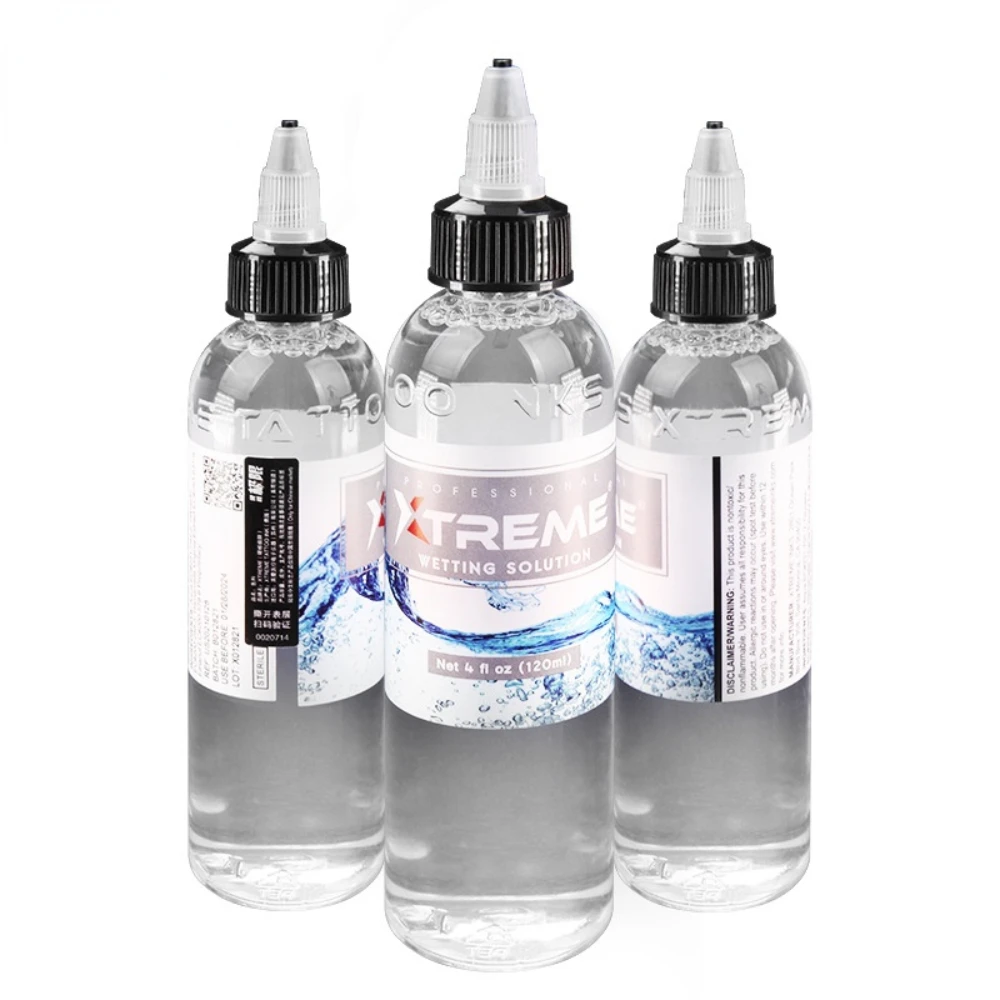 4oz/120ml Tattoo Pigment Diluent Permanent Tattoo Accessories Supplies Tools Pigment Black White Color Blending Liquid