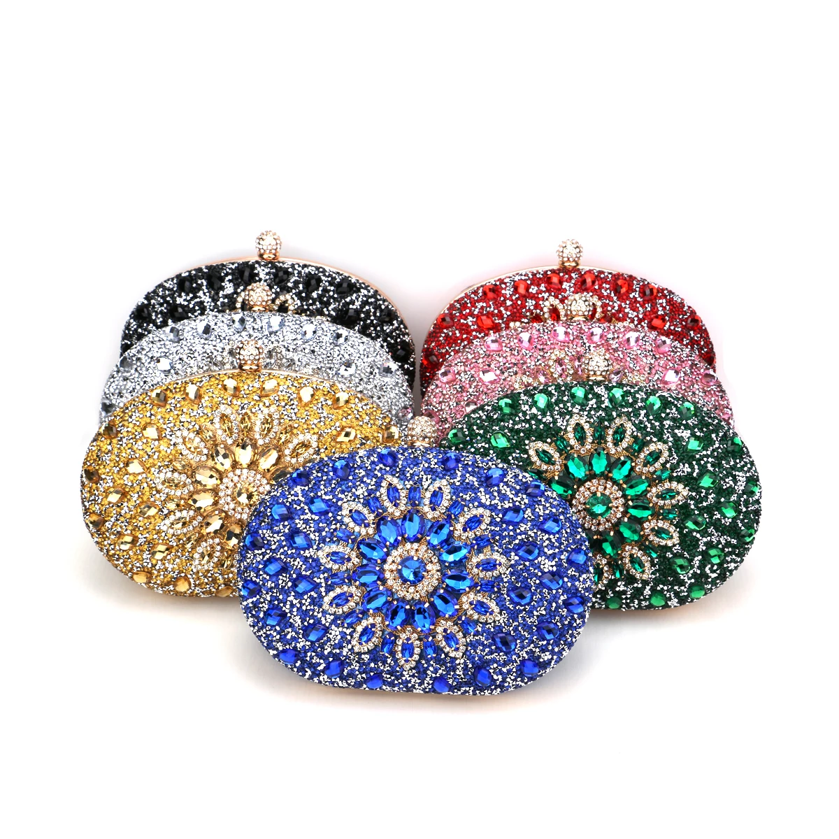 Luxury Crystal Clutch Evening Bag for Women Wedding Party