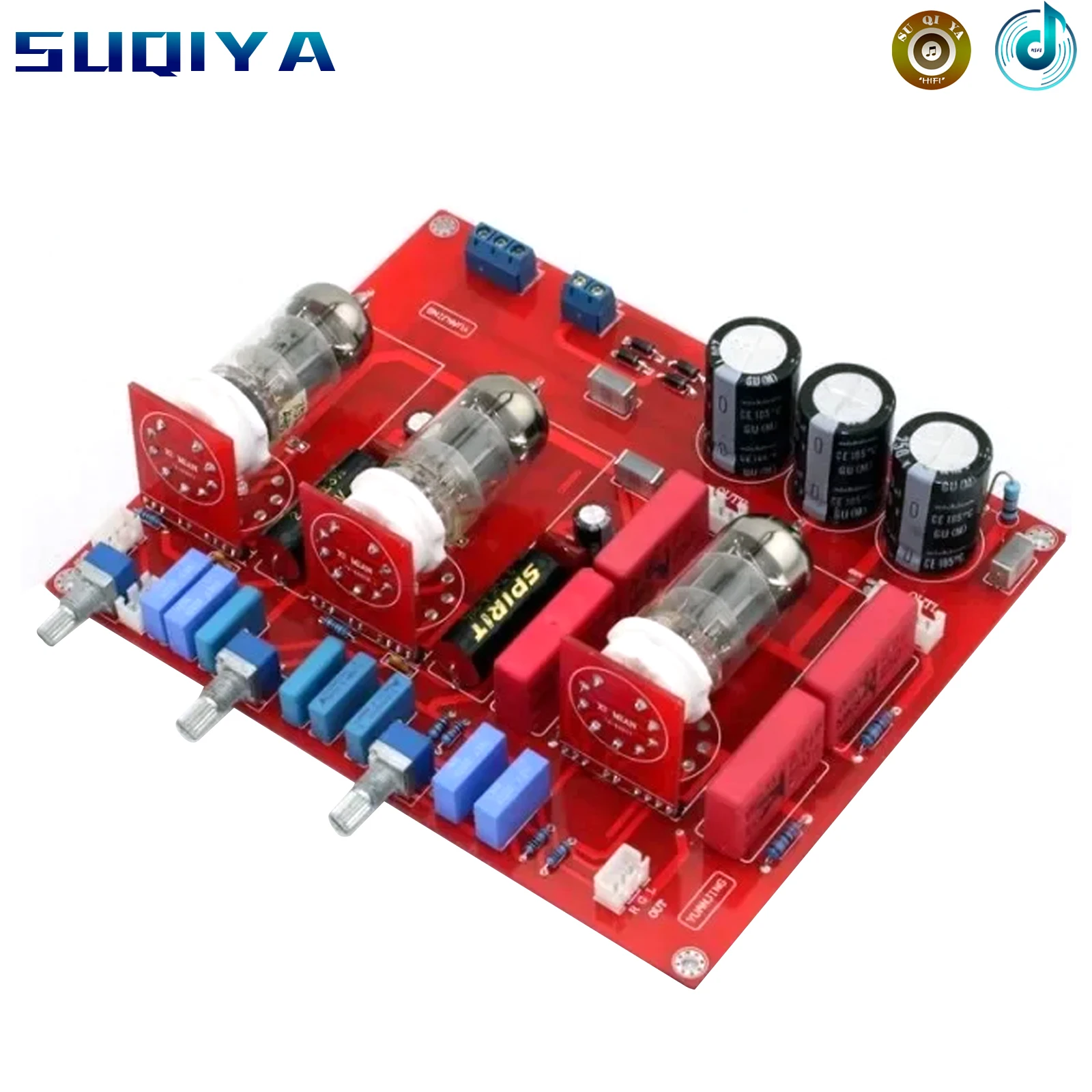 튜브 앰프 보드, 톤 앰프 보드, AC 6.3V (20W), 6N1 튜브 앰프 보드, 3 개