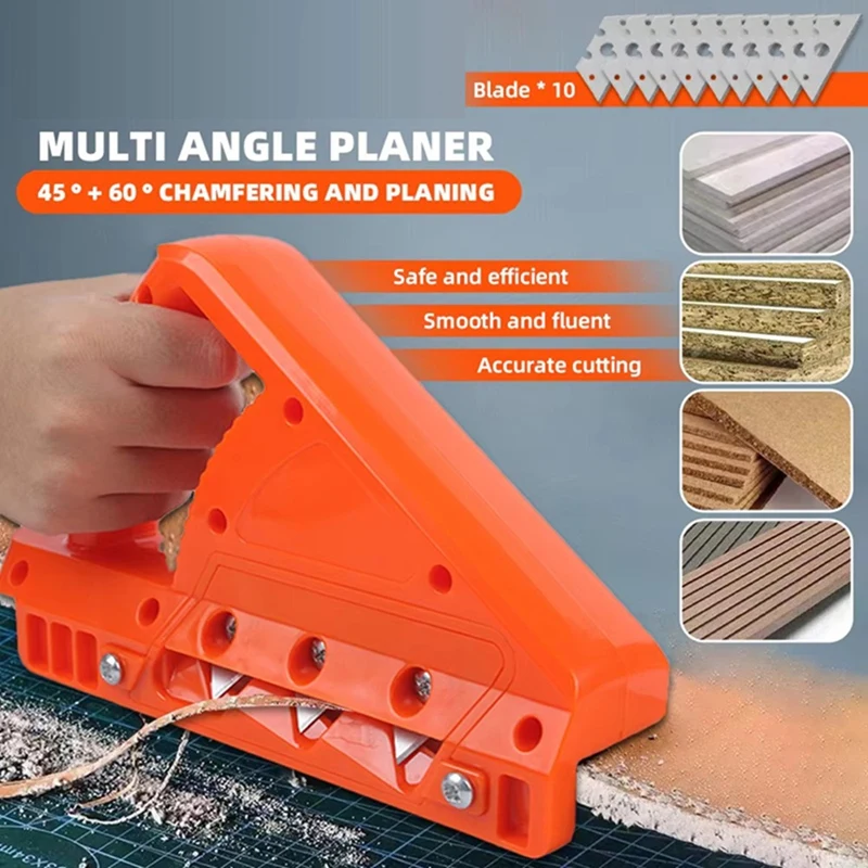 DIDI Plasterboard Quick Cutter Chamfering Planer Hand Plane Gypsum Board Drywall Edge Chamfer 45&deg;/60&deg; Woodworking Trimmer