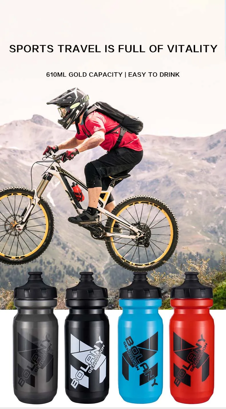 Description Picture 3 of itemBike Water Bottle 610ML/550ML PP5 Lightweight Outdoor Gym Sports Portable Cup Cycling Kettle Mountain Road Bicycle Accessories