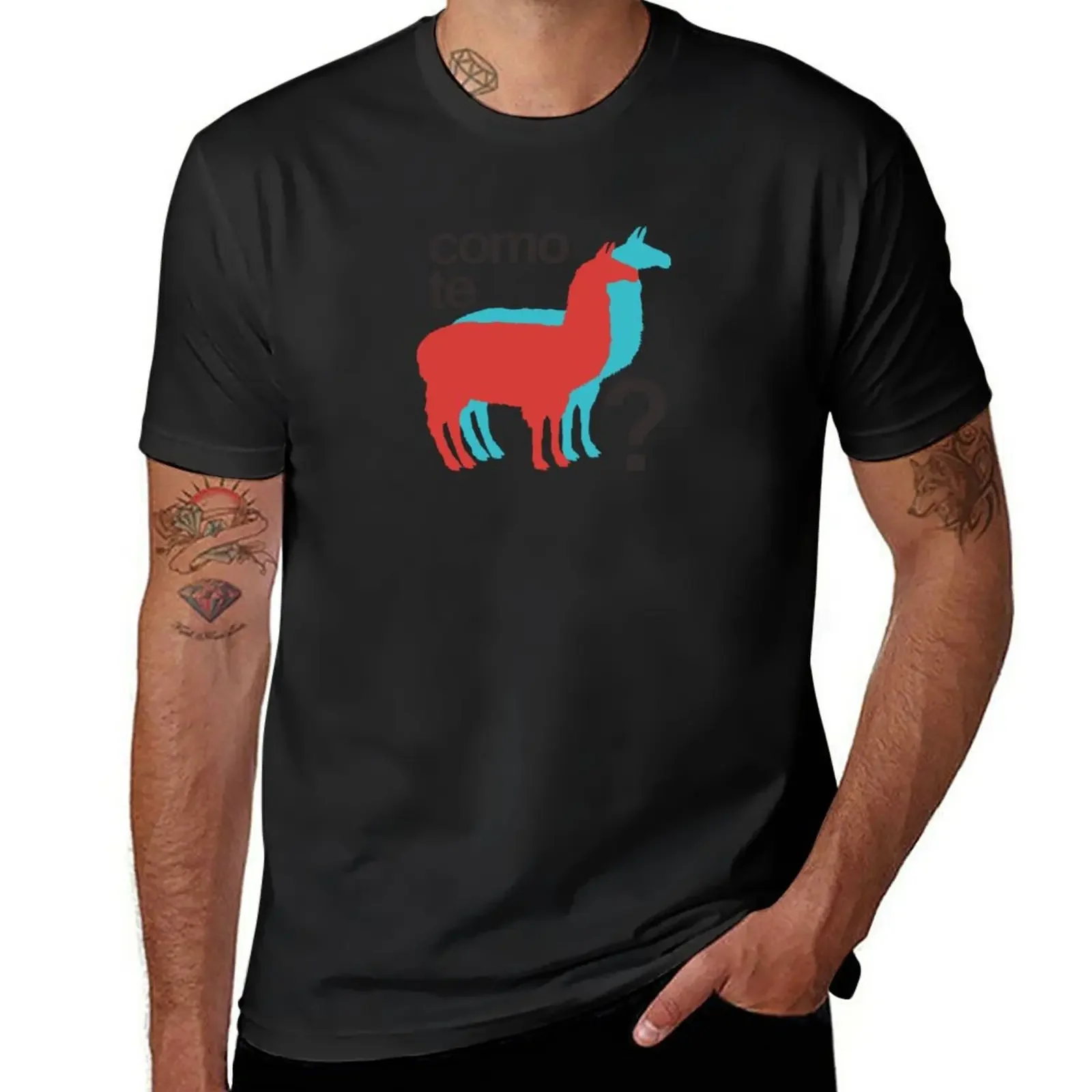 

Como te llamas T-Shirt vintage clothes plus sizes designer t shirt men