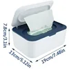 Wipes Dispenser Dustproof Tissues Wipes Case with Lids Multifunctional Baby Wipe Holder Large Capacity Sealing Container Case 3