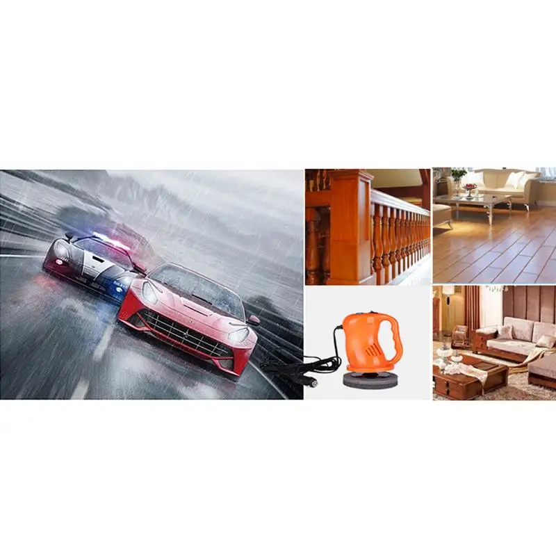 Car Waxing Machine Multifunction Car Polishing Machine Auto Gloss Vehicle Maintenance Tool Body Polishing Disc Cleaning Tool