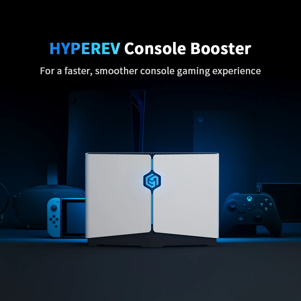 HYPEREV console de jogos booster, roteador inteligente para impulsionar
